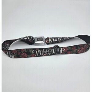 Pierce The Veil Belt Buckle Seat Belt Womens One Size Buckle-Down Y2K RARE 2014